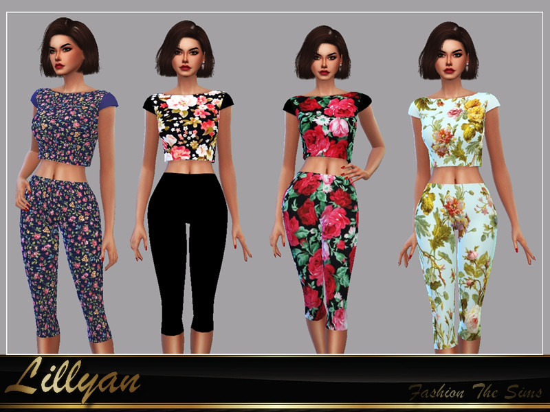 Athletic Outfits Susana by LYLLYAN – CAS