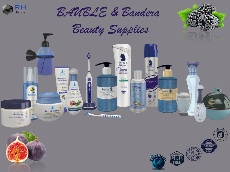 Bauble Bandera Beauty Supplies by RightHearted – Decor