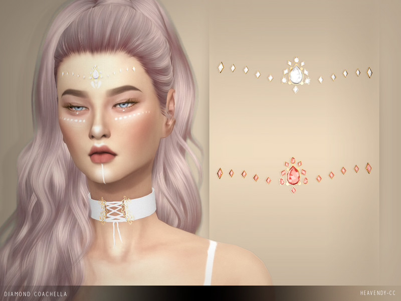 Diamond Coachella Jewelry Heavendy Cc by Enriques4 – CAS
