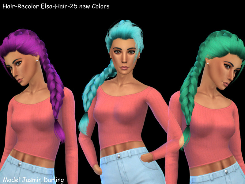 Hair Recolor Elsalook Mesh Needed by Naddiswelt – CAS