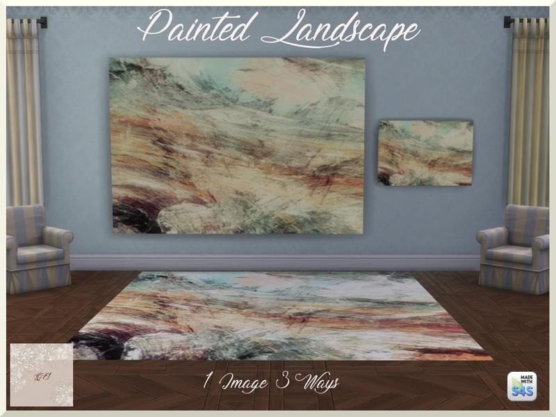 Painted Landscape by QueenElizabethI – Decor