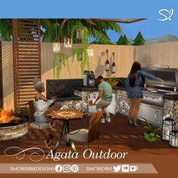 Agata Outdoor 🌞 by SIMcredible – Furniture