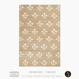 Sims4luxury - Farmhouse 2024 - Orchard - Rugs by Sims4Luxury – Decor