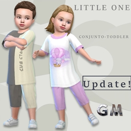Little One Clothes for Toddler-Update by GM_Gabrielasims – CAS