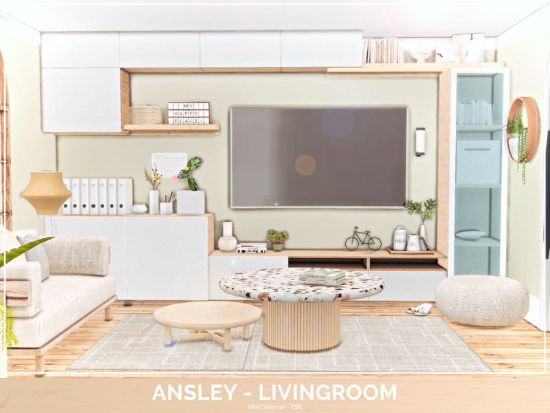Ansley Livingroom Tsr Only Cc by Mini Simmer – Furniture