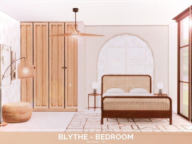 Blythe Bedroom Tsr Only Cc by Mini Simmer – Furniture