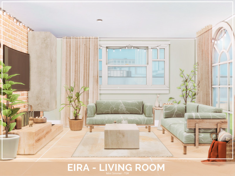 Eira Livingroom Tsr Only Cc by Mini Simmer – Furniture