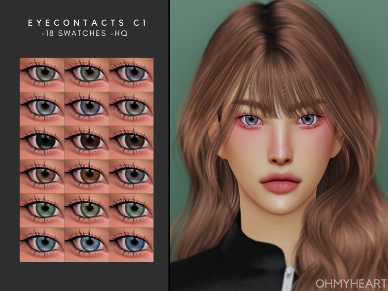 Eye Contacts C1 by ohmyheart – CAS