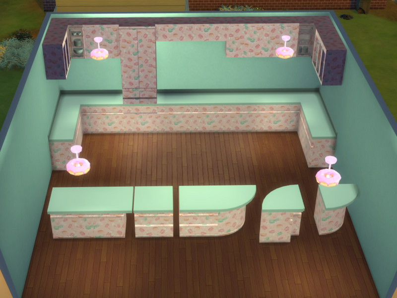 Foodie Middle Counter Set 1 by maddycakes94 – Furniture