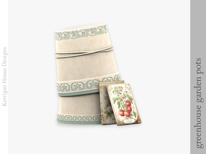 Greenhouse Pots by kerriganhouse – Decor