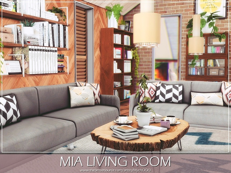 Mia Living Room by MychQQQ – Furniture