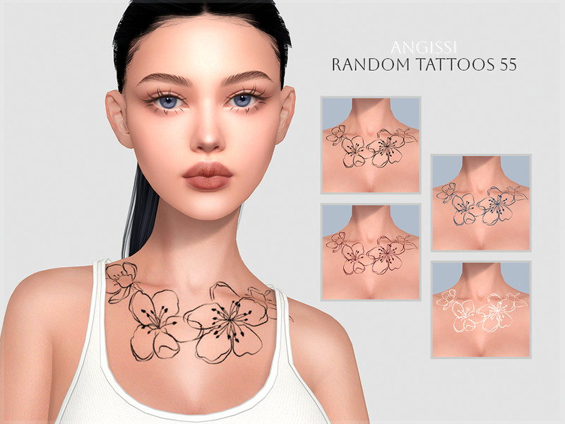Random Tattoos 55 by ANGISSI – CAS