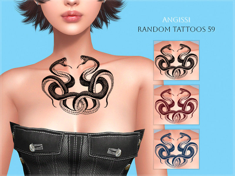 Random Tattoos 59 by ANGISSI – CAS