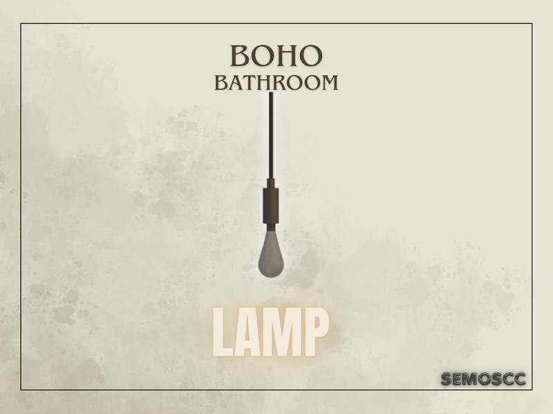 Scc Boho Lamp by semoscc – Decor