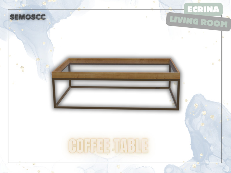 Scc Ecrina Coffee Tablepackage by semoscc – Furniture