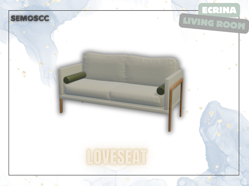 Scc Ecrina Loveseat by semoscc – Furniture