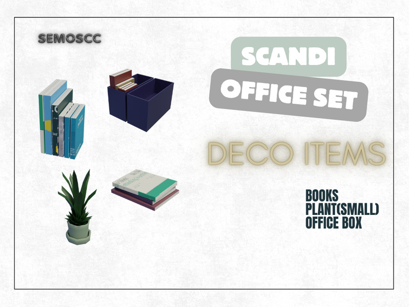 Scc Scandi Deco Plant by semoscc – Decor