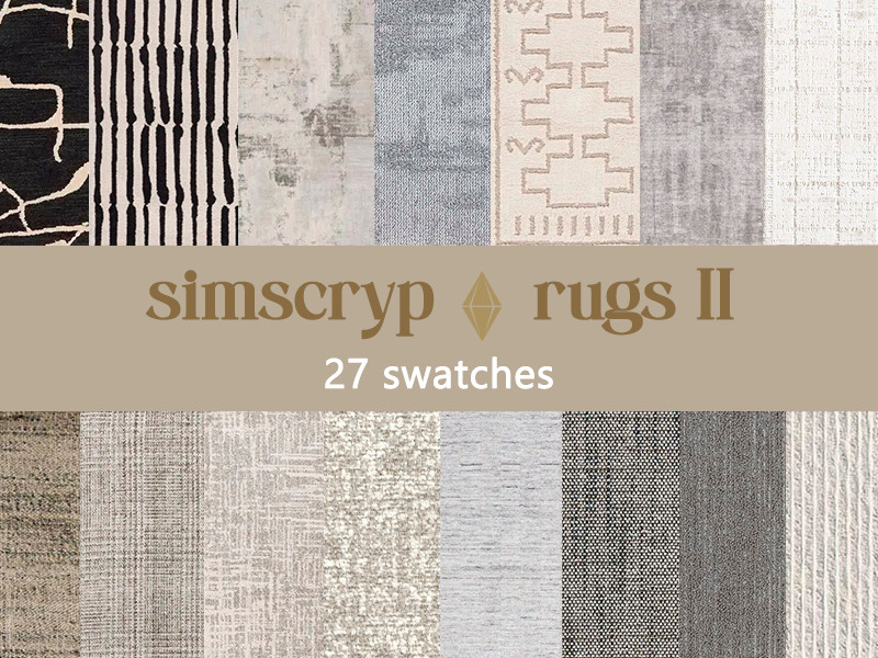 Simscryp Rugs Ii by Simscryp – Decor