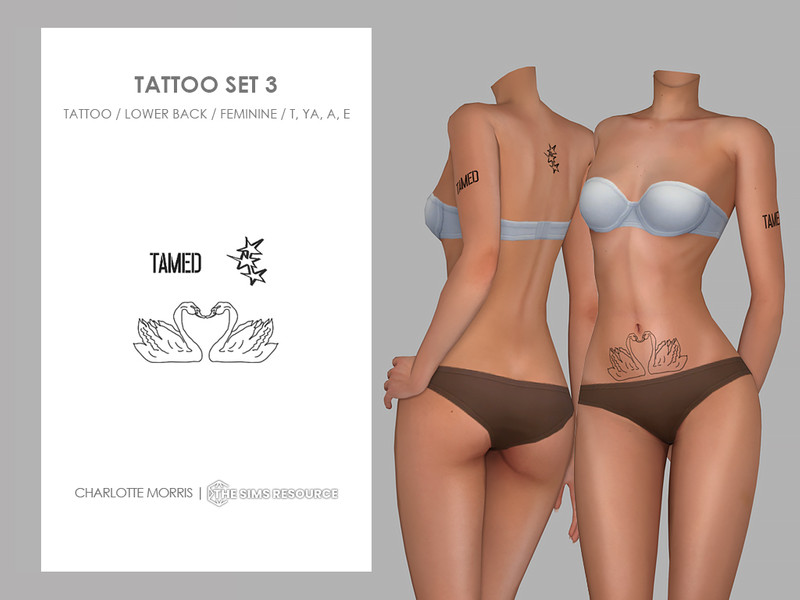Tattoo Set 3 by Charlotte Morris – CAS