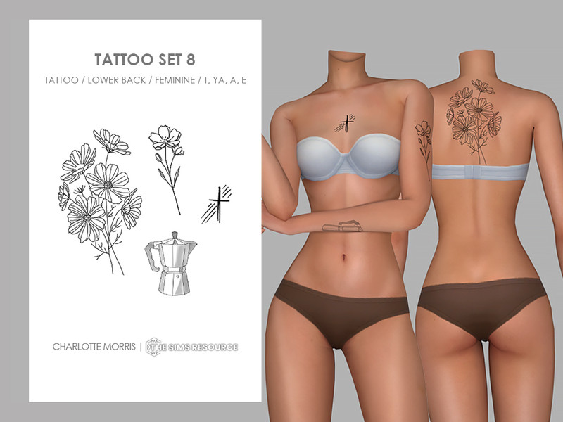 Tattoo Set 8 by Charlotte Morris – CAS