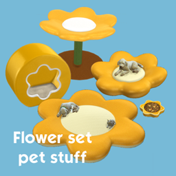 Flower Set Pet Stuff by Orangalia_73 – Build