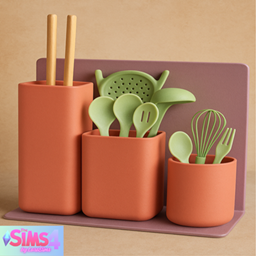 Kitchen Set Set Cocina by LaraSims4 – Furniture