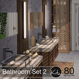 Kta Bathroom Set by kta_ktasims – Furniture