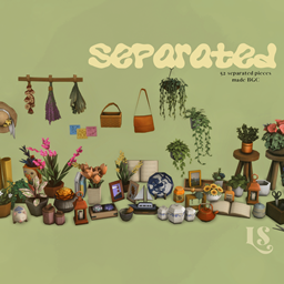 Separated Cc Clutter by lvstrousims – Decor