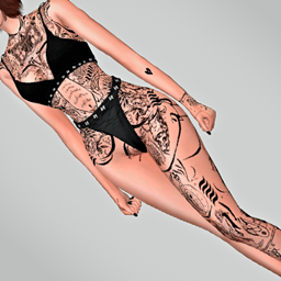 Tattoo Story Body More Colors by JenniAnneJane – CAS