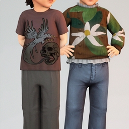 Toddlers Clothing Set by adrien_pastel – CAS