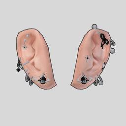 ★ Ear Piercings V2 ! by 148dazed – CAS
