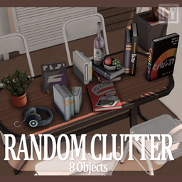 Random Clutter Set by luuforyou – Decor